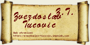 Zvezdoslav Tucović vizit kartica